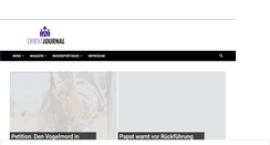Desktop Screenshot of orientjournal.com